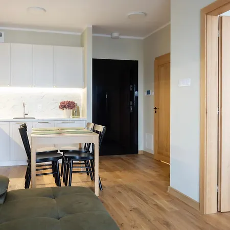 شقة 018 Tuz Przy Plazy Z Tarasem I Parkingiem Perlowa Przystan