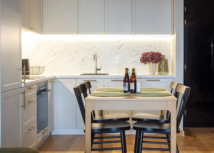 018 Tuz Przy Plazy Z Tarasem I Parkingiem Perlowa Przystan Apartamento Poland